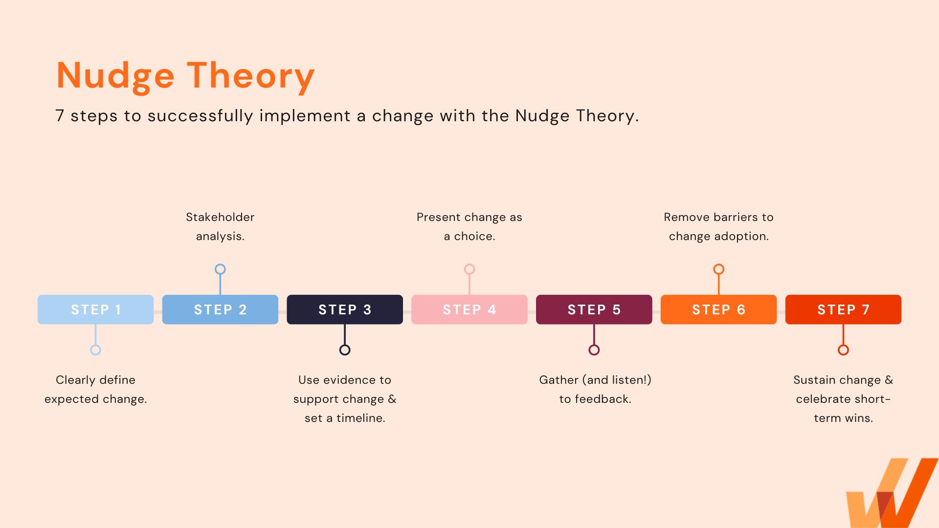 Nudge Theory Process - Visual Representation